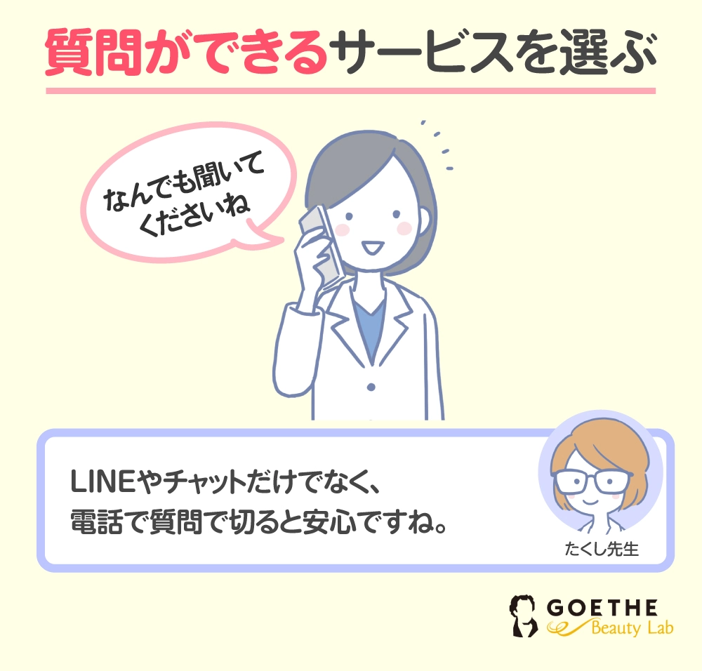 質問ができるサービス