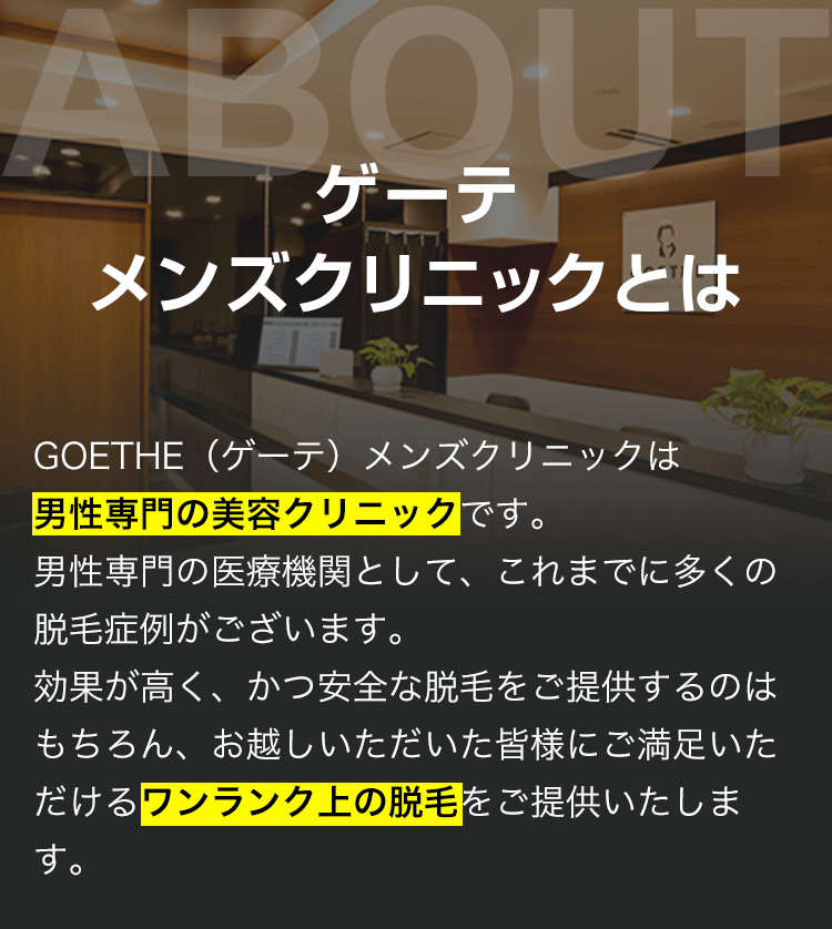ゲーテメンズクリニックとは