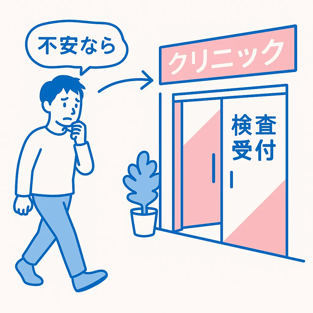 不安になったらまずは病院で検査を
