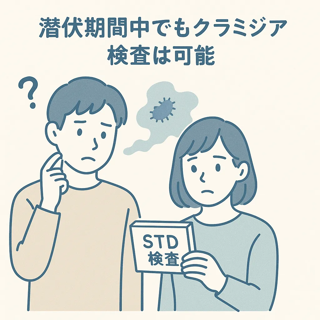 潜伏期間中でもクラミジア検査は可能