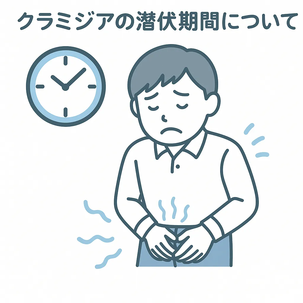 クラミジアの潜伏期間について